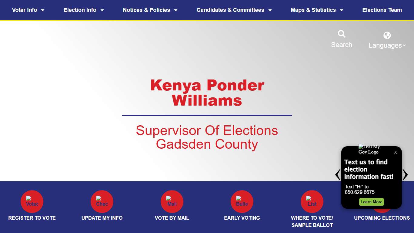 Records Request Policy – Gadsden County Supervisor of Elections